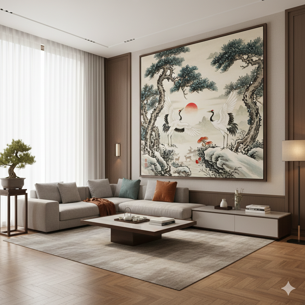 Treo tranh gì - ở đâu?