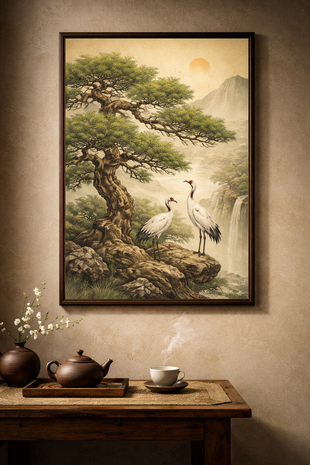 Tùng Hạc Diên Niên – khi tĩnh lặng và chuyển động cùng đứng chung một khung tranh