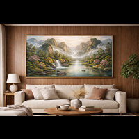 Sơn thủy hữu tình, chỗ tựa lặng lẽ, mang lại sự vững vàng cho gia chủ